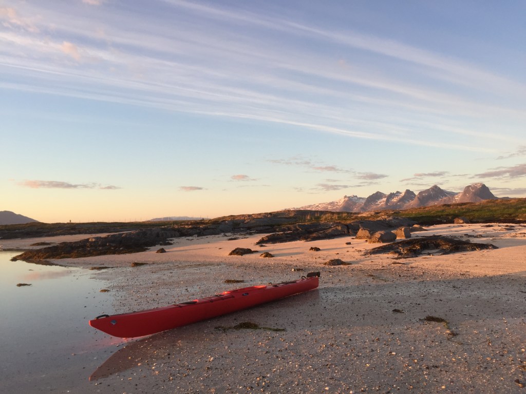 Kajakk på Herøy