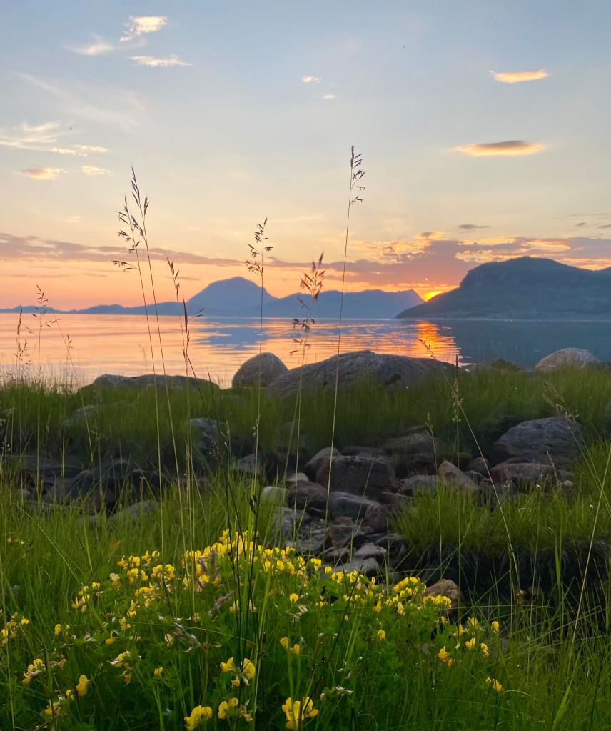 Sommerkveld i Aldersundet.
